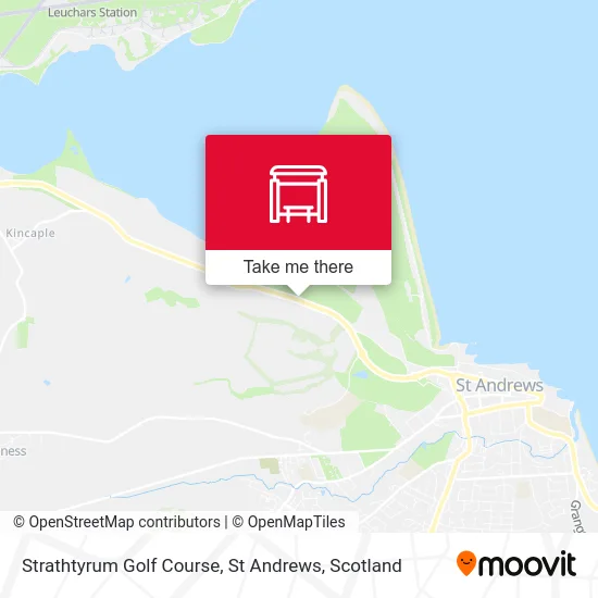 Strathtyrum Golf Course, St Andrews map
