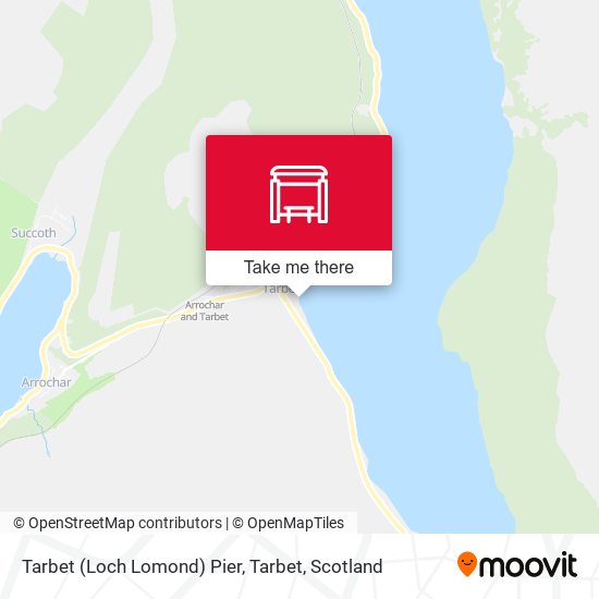 Tarbet (Loch Lomond) Pier, Tarbet map