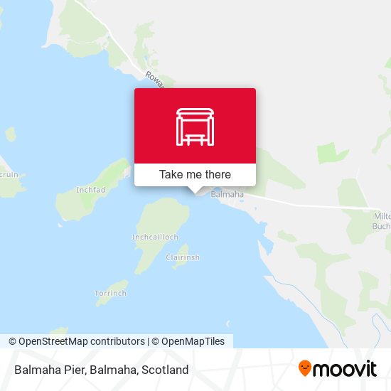 Balmaha Pier, Balmaha map