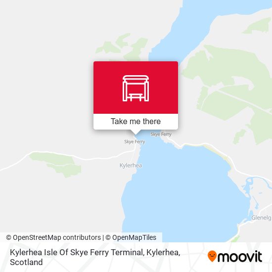 Kylerhea Isle Of Skye Ferry Terminal, Kylerhea map