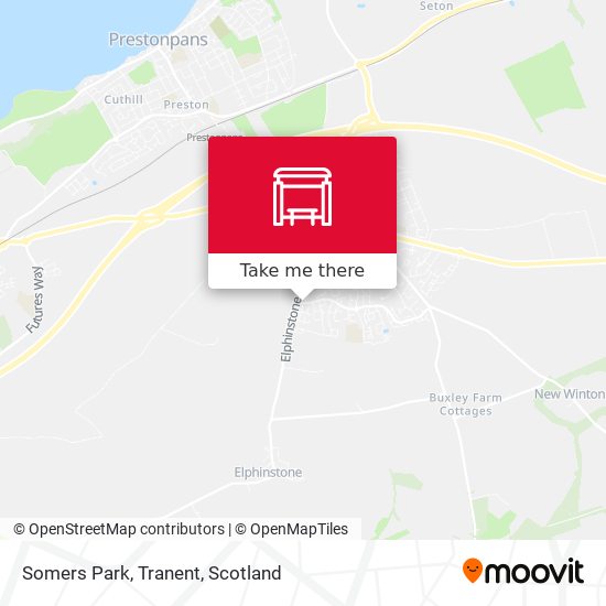 Somers Park, Tranent map