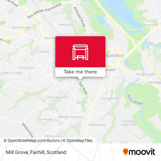 Mill Grove, Fairhill map