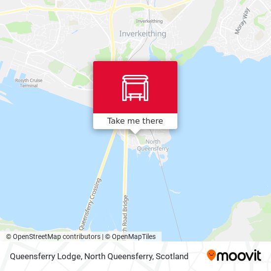 Queensferry Lodge, North Queensferry map