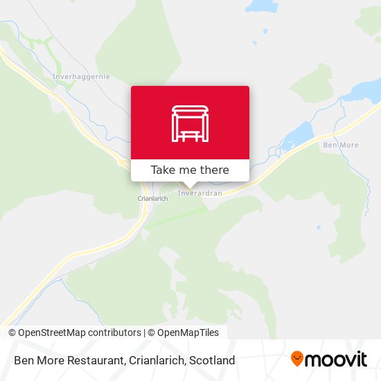 Ben More Restaurant, Crianlarich map