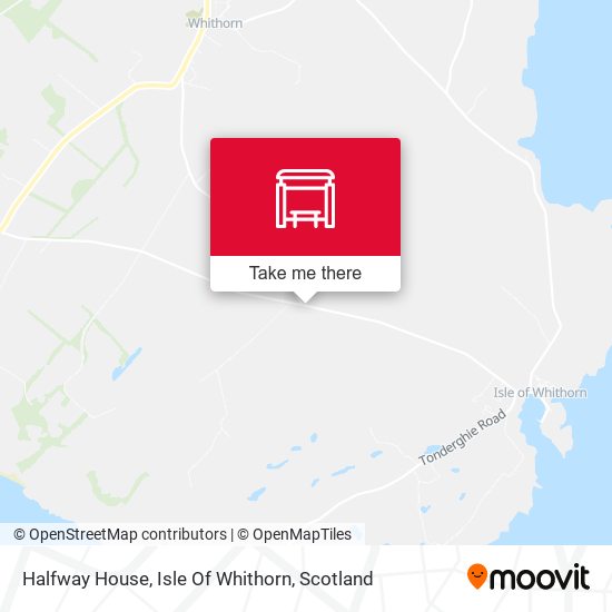 Halfway House, Isle Of Whithorn map