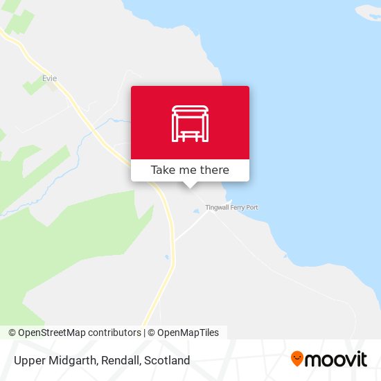 Upper Midgarth, Rendall map