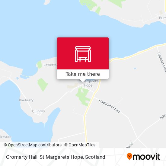Cromarty Hall, St Margarets Hope map