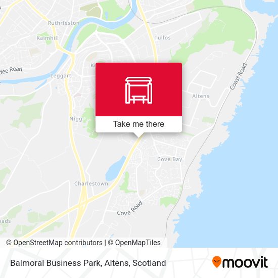 Balmoral Business Park, Altens map