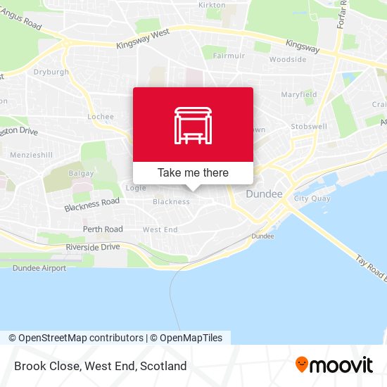 Brook Close, West End map