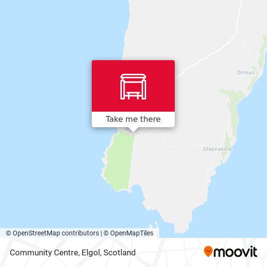 Community Centre, Elgol map