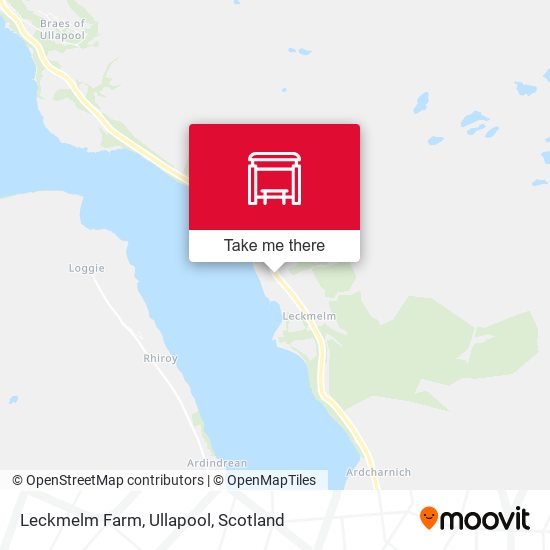 Leckmelm Farm, Ullapool map