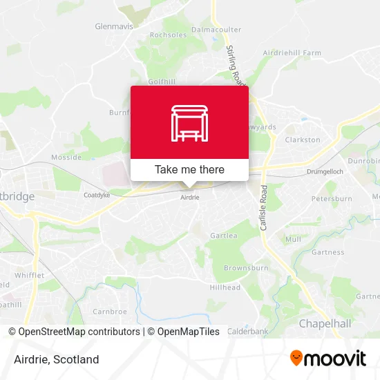Airdrie map