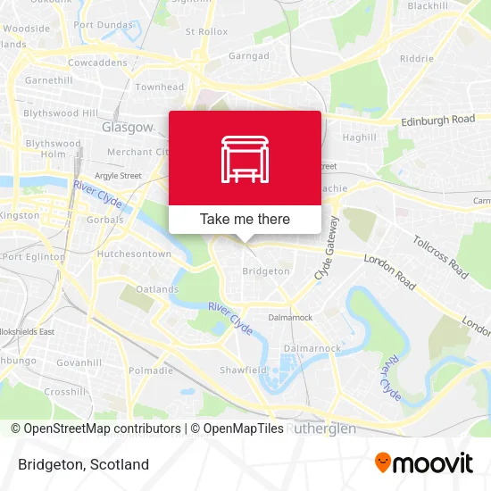 Bridgeton map