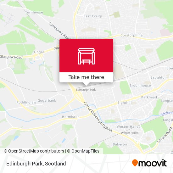 Edinburgh Park map