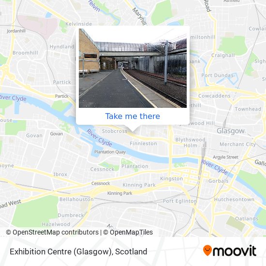 Exhibition Centre (Glasgow) map
