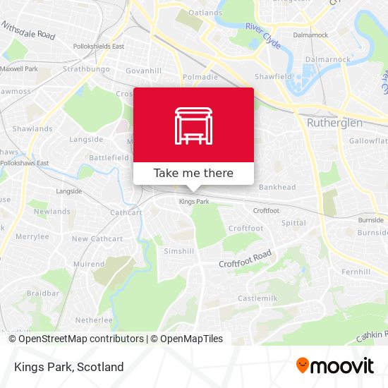 Kings Park Glasgow Map How To Get To Kings Park In Glasgow By Bus, Train Or Light Rail?