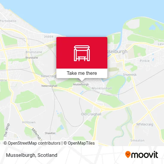Musselburgh map