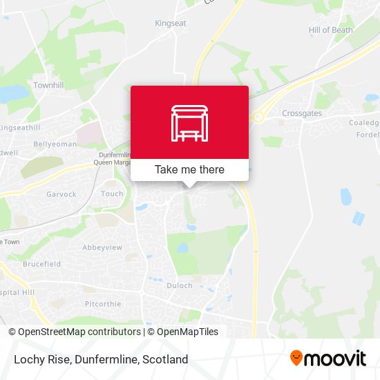 Lochy Rise, Dunfermline map