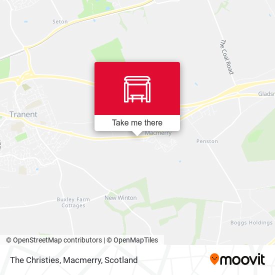 The Christies, Macmerry map