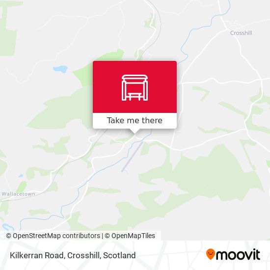 Kilkerran Road, Crosshill map