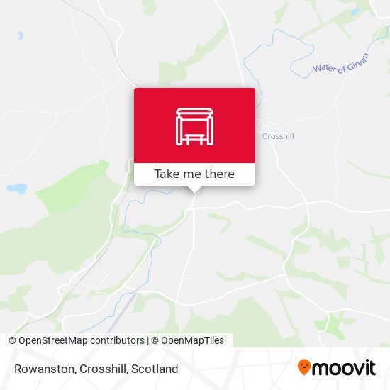 Rowanston, Crosshill map