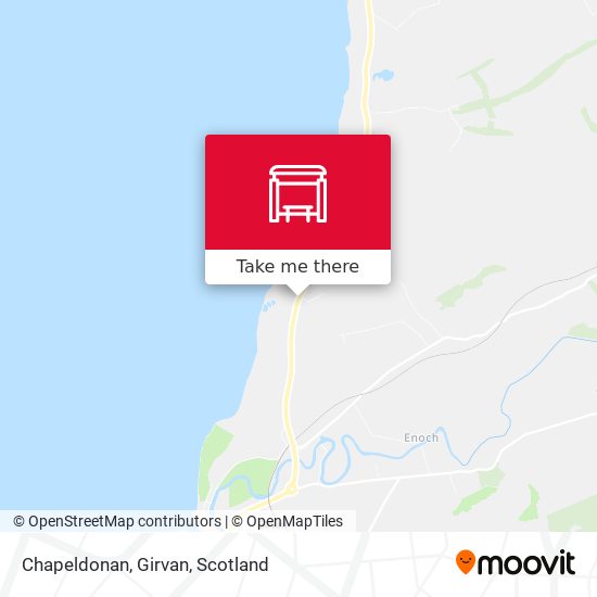 Chapeldonan, Girvan map
