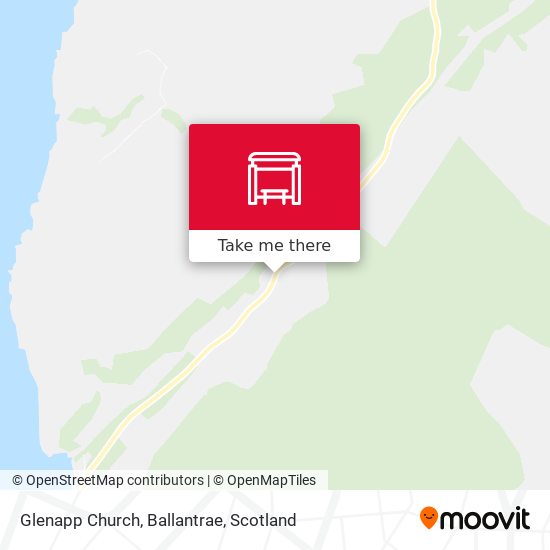 Glenapp Church, Ballantrae map