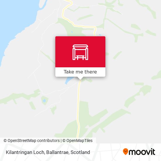 Kilantringan Loch, Ballantrae map