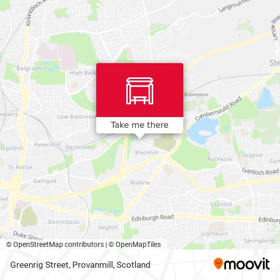 Greenrig Street, Provanmill map