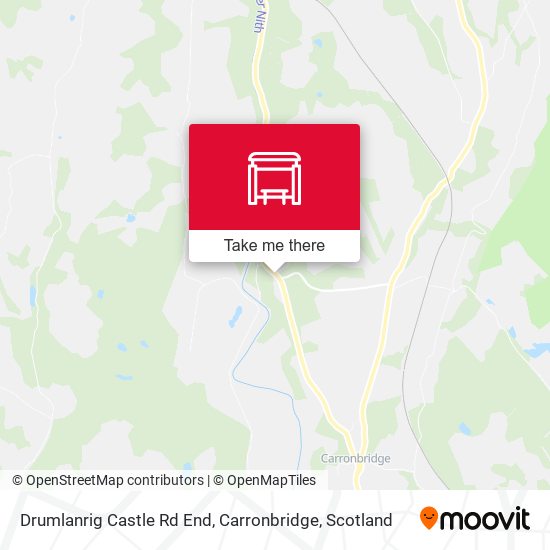 Drumlanrig Castle Rd End, Carronbridge map