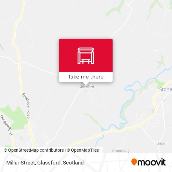 Millar Street, Glassford map