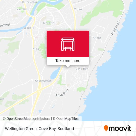 Wellington Green, Cove Bay map