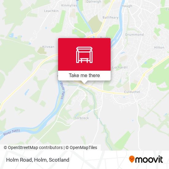Holm Road, Holm map