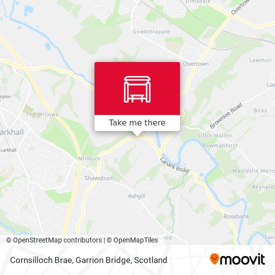 Cornsilloch Brae, Garrion Bridge stop - Routes, Schedules, and Fares