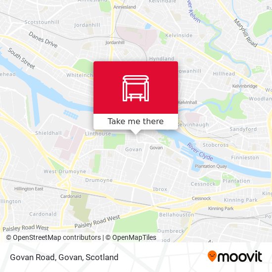 Govan Road, Govan map