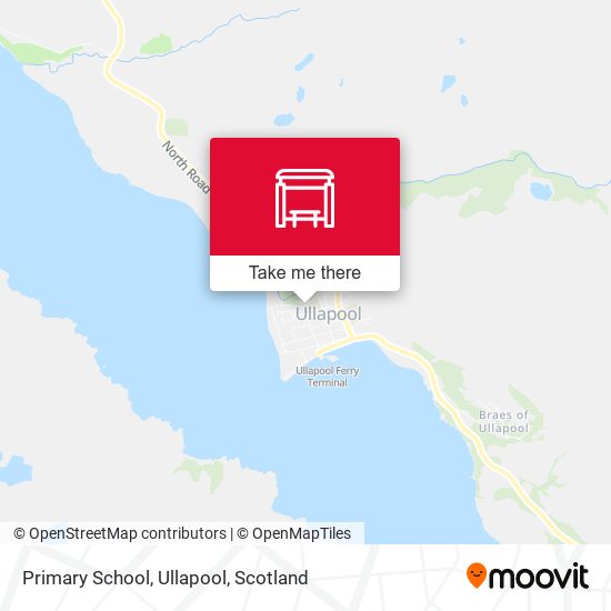 Primary School, Ullapool map