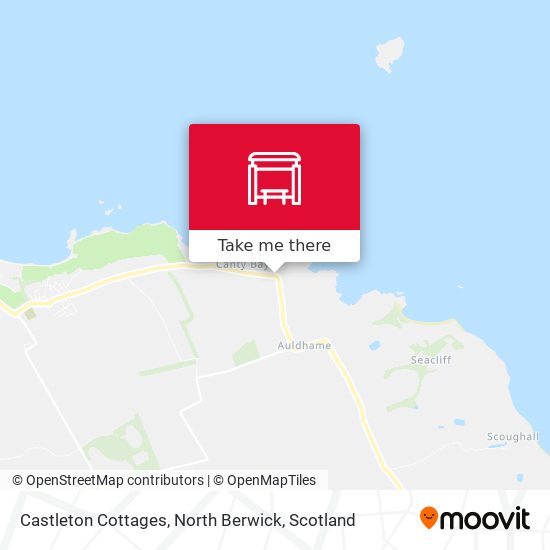 Castleton Cottages, North Berwick map