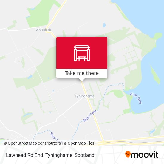 Lawhead Rd End, Tyninghame map