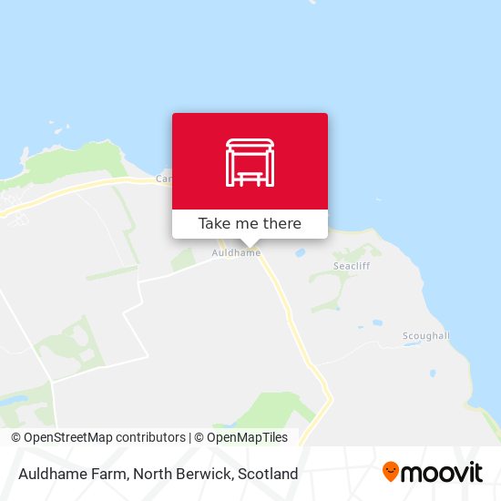 Auldhame Farm, North Berwick map