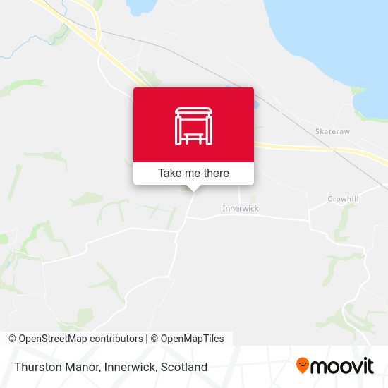Thurston Manor, Innerwick map