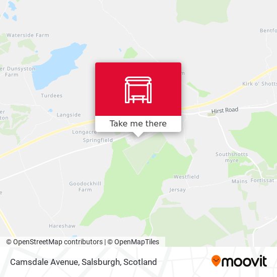 Camsdale Avenue, Salsburgh map