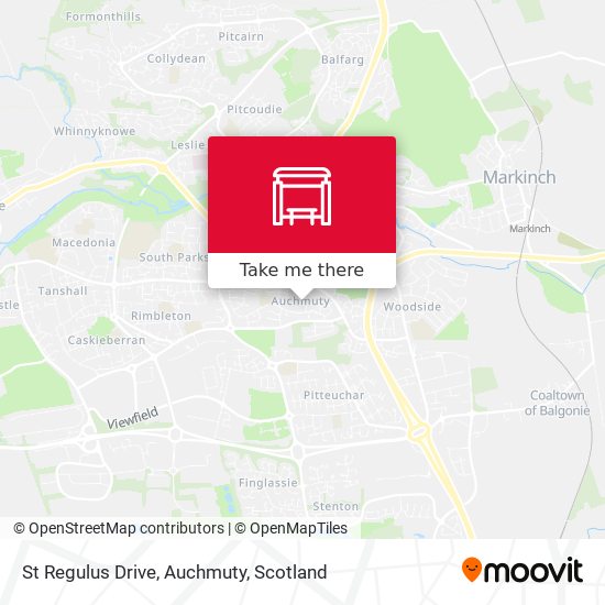 St Regulus Drive, Auchmuty map