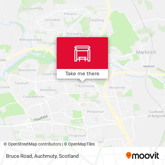 Bruce Road, Auchmuty map