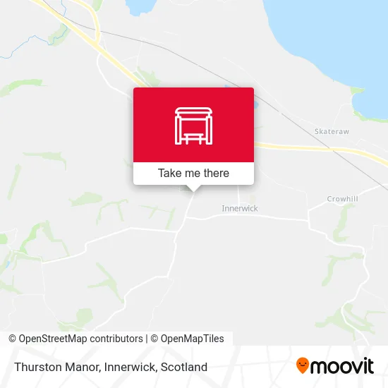 Thurston Manor, Innerwick map