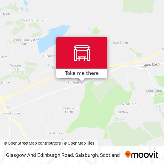 Glasgow And Edinburgh Road, Salsburgh map