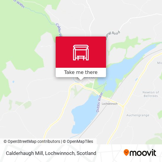 Calderhaugh Mill, Lochwinnoch map