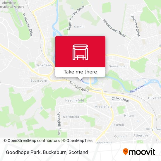 Goodhope Park, Bucksburn map