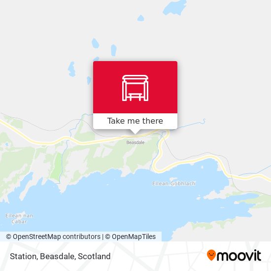 Station, Beasdale map