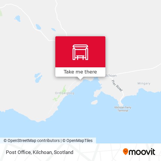 Post Office, Kilchoan map
