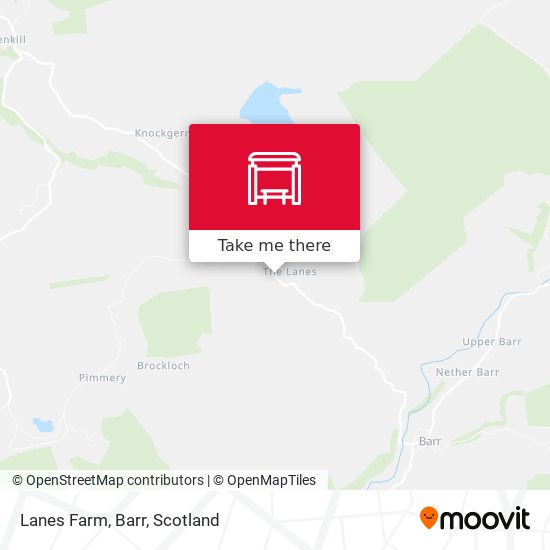 Lanes Farm, Barr map